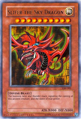 Slifer the Sky Dragon (Ultra Rare) [GBI-001] Ultra Rare | Deep Dive Games St. Marys