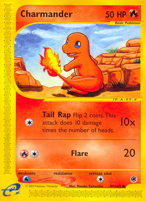 Charmander (97/165) [Expedition: Base Set] | Deep Dive Games St. Marys