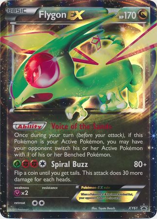 Flygon EX (XY61) (Jumbo Card) [XY: Black Star Promos] | Deep Dive Games St. Marys