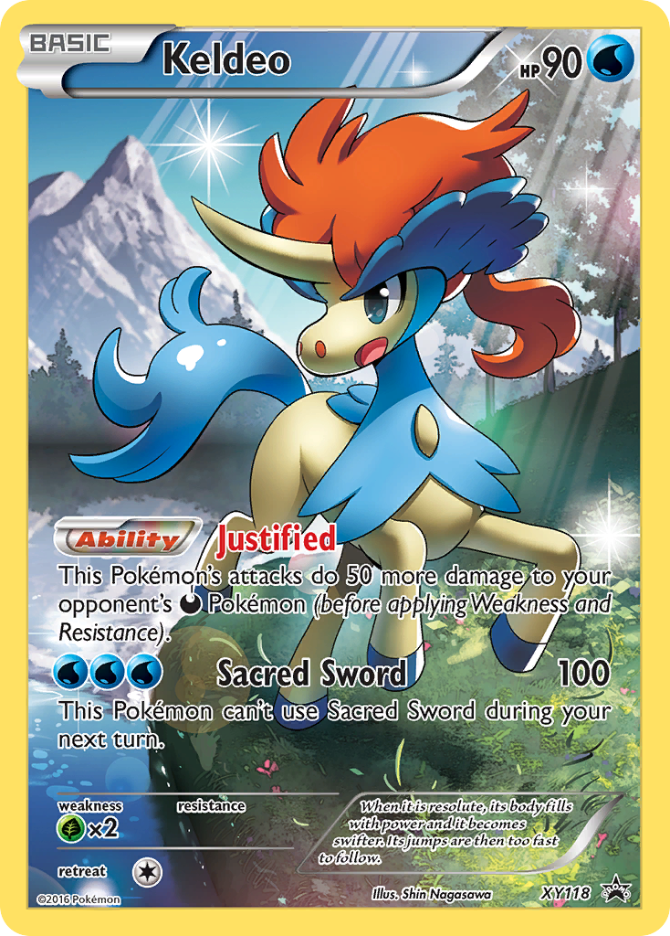 Keldeo (XY118) [XY: Black Star Promos] | Deep Dive Games St. Marys