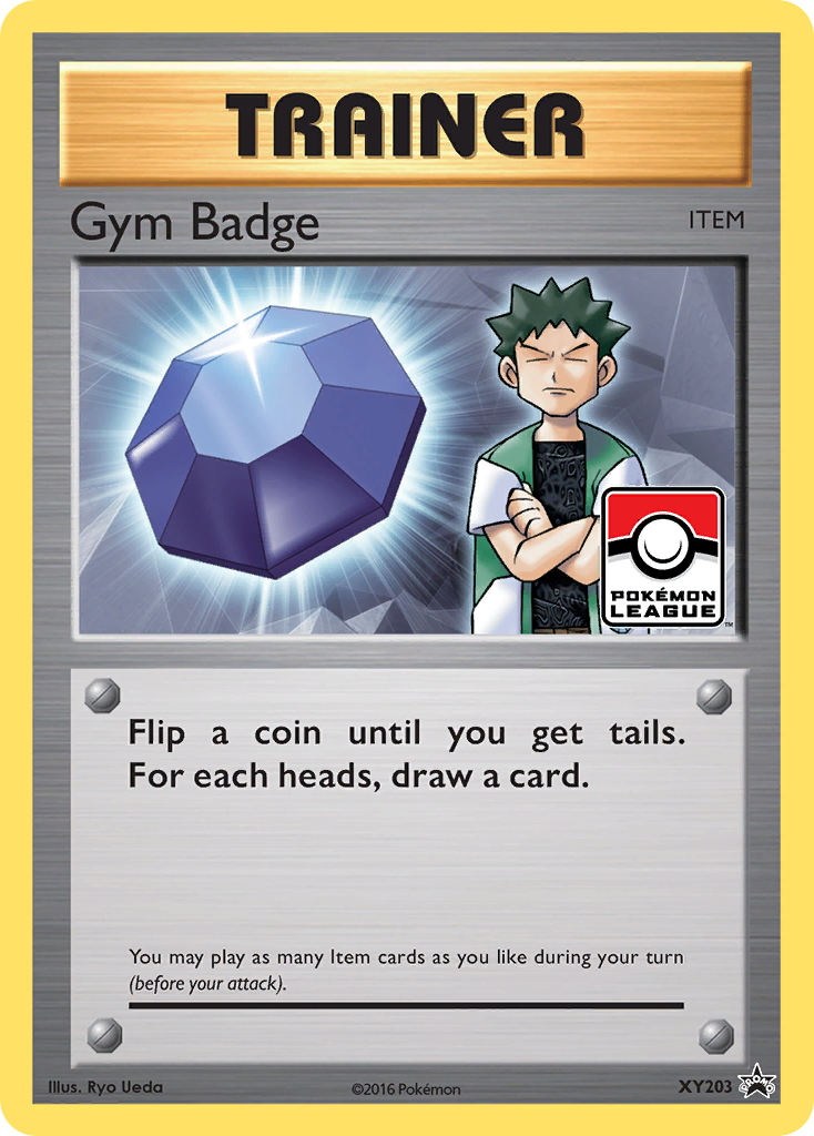 Gym Badge (XY203) [XY: Black Star Promos] | Deep Dive Games St. Marys