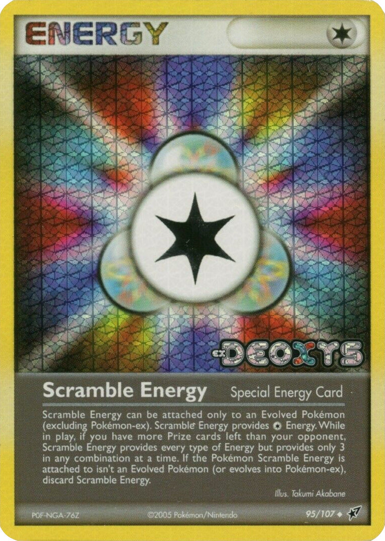 Scramble Energy (95/107) (Stamped) [EX: Deoxys] | Deep Dive Games St. Marys