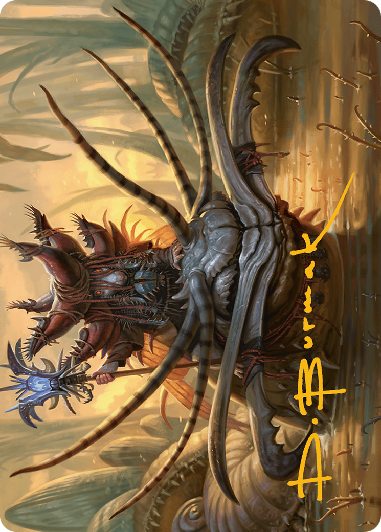Wick's Patrol Art Card (Gold-Stamped Signature) [Bloomburrow Art Series] | Deep Dive Games St. Marys