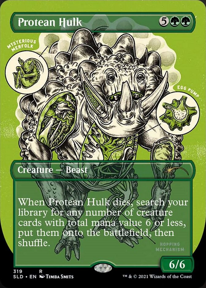 Protean Hulk (Borderless Foil Etched) [Secret Lair Drop Series] | Deep Dive Games St. Marys