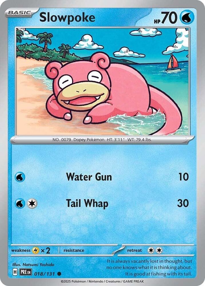 Slowpoke (018/131) [Scarlet & Violet: Prismatic Evolutions] | Deep Dive Games St. Marys