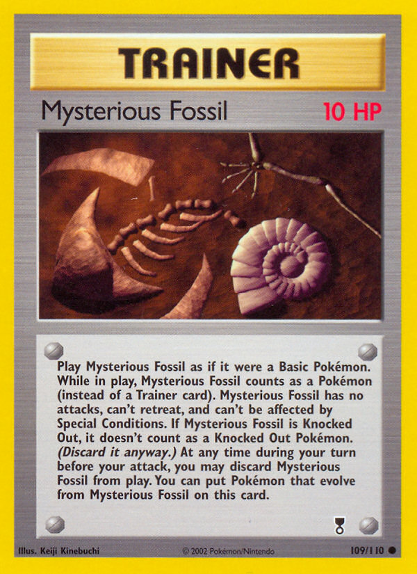 Mysterious Fossil (109/110) [Legendary Collection] | Deep Dive Games St. Marys