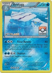 Avalugg (31/106) (League Promo 4th Place) [XY: Flashfire] | Deep Dive Games St. Marys