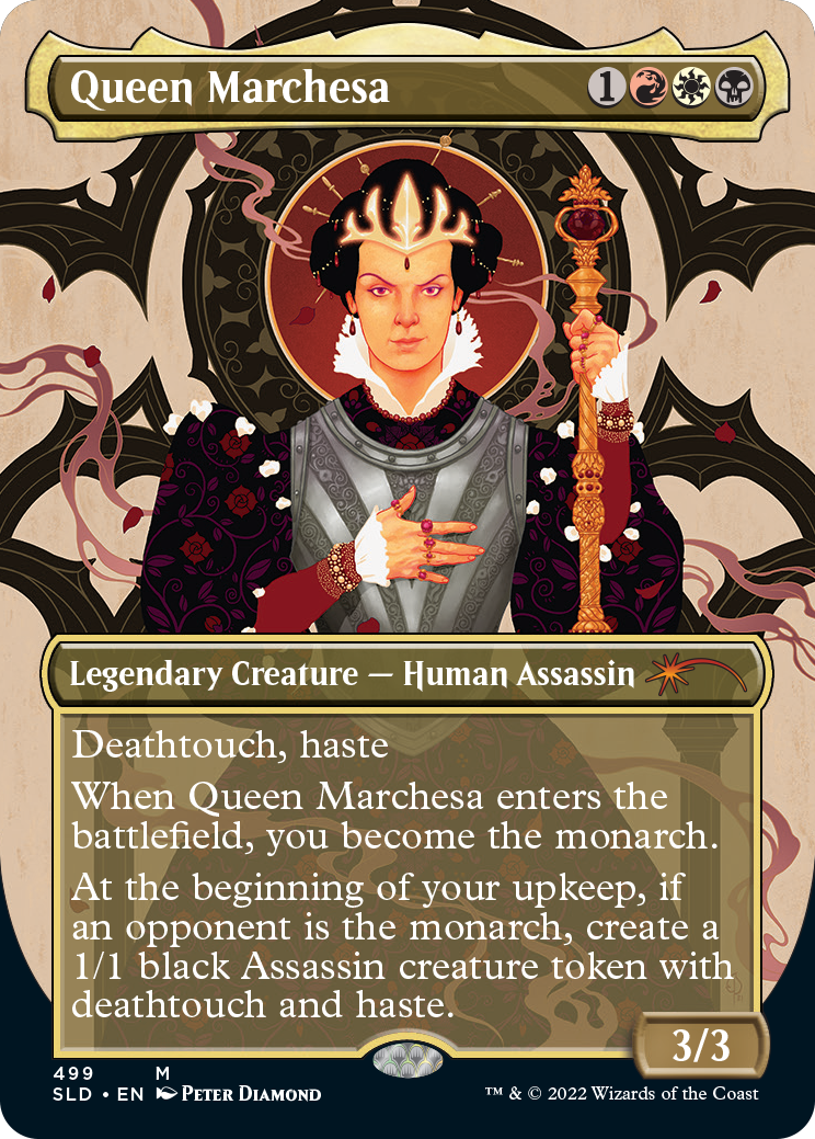 Queen Marchesa (Borderless) [Secret Lair Drop Series] | Deep Dive Games St. Marys