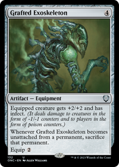 Grafted Exoskeleton [Phyrexia: All Will Be One Commander] | Deep Dive Games St. Marys