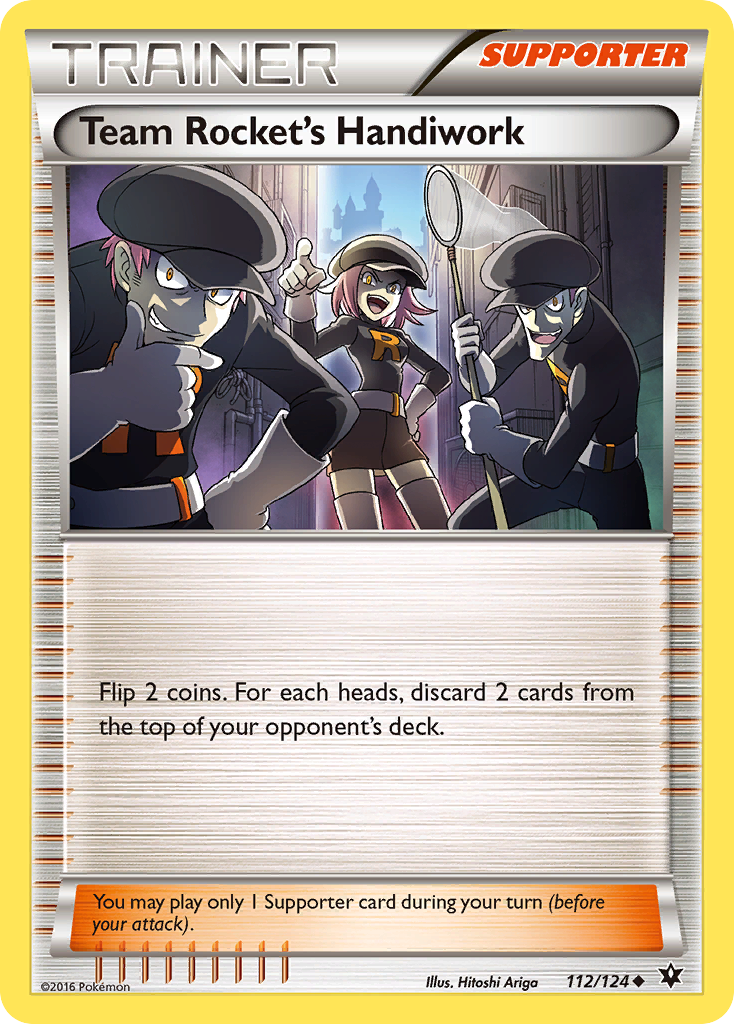 Team Rocket's Handiwork (112/124) [XY: Fates Collide] | Deep Dive Games St. Marys