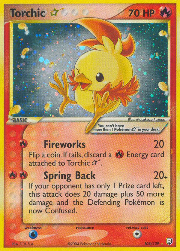 Torchic Star (108/109) [EX: Team Rocket Returns] | Deep Dive Games St. Marys