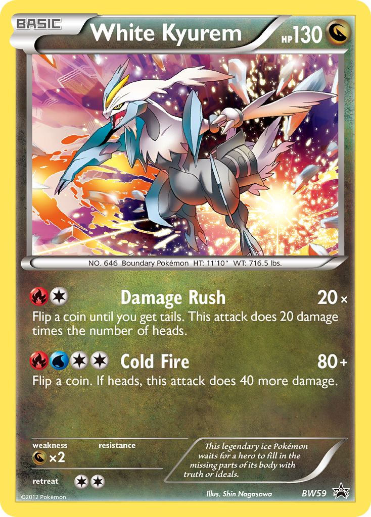 White Kyurem (BW59) [Black & White: Black Star Promos] | Deep Dive Games St. Marys