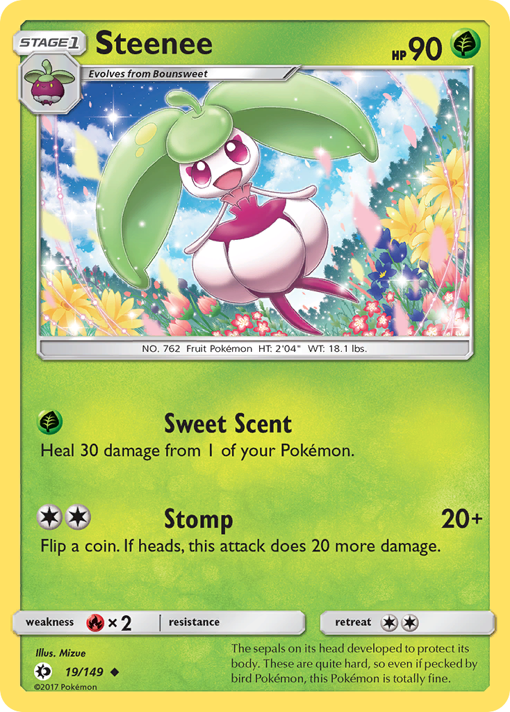 Steenee (19/149) [Sun & Moon: Base Set] | Deep Dive Games St. Marys