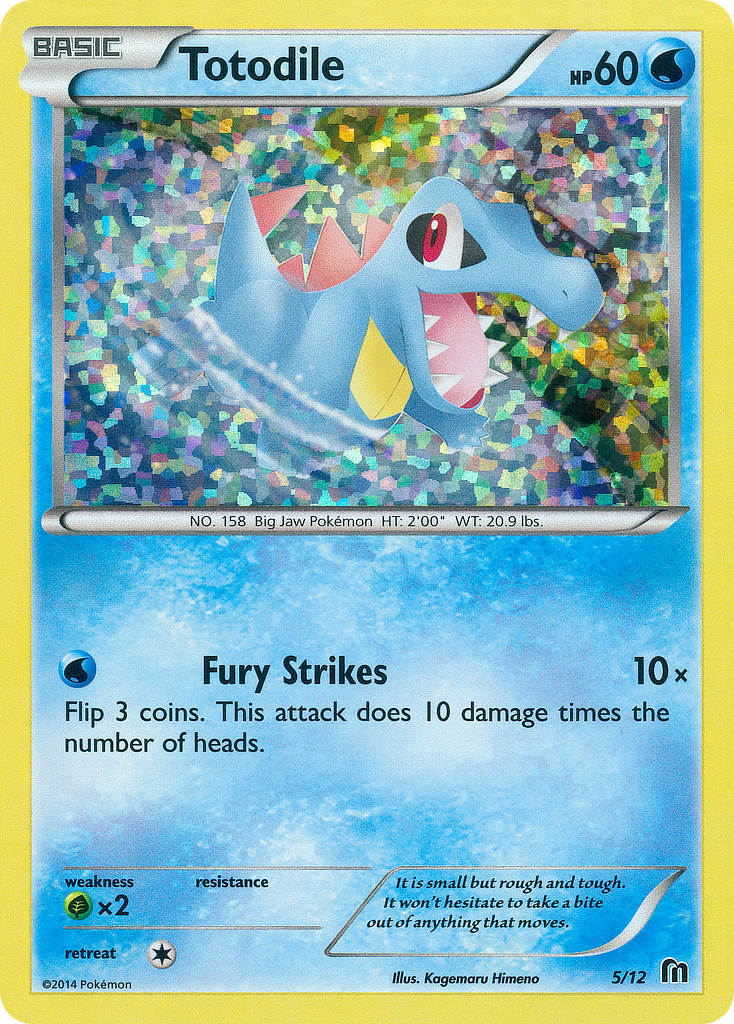 Totodile (5/12) [McDonald's Promos: 2016 Collection] | Deep Dive Games St. Marys