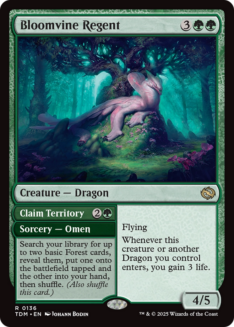 Bloomvine Regent [Tarkir: Dragonstorm] | Deep Dive Games St. Marys