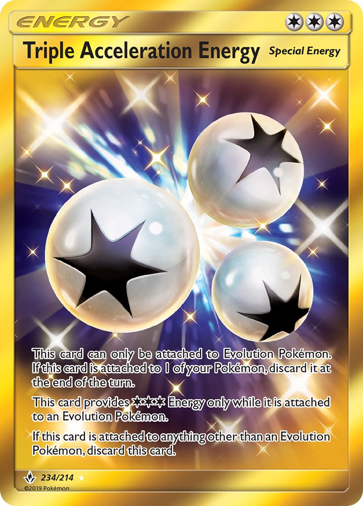 Triple Acceleration Energy (234/214) [Sun & Moon: Unbroken Bonds] | Deep Dive Games St. Marys