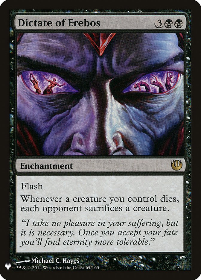 Dictate of Erebos [Mystery Booster] | Deep Dive Games St. Marys
