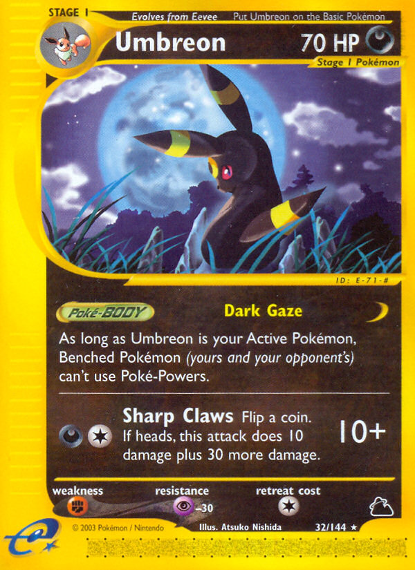 Umbreon (32/144) [Skyridge] | Deep Dive Games St. Marys