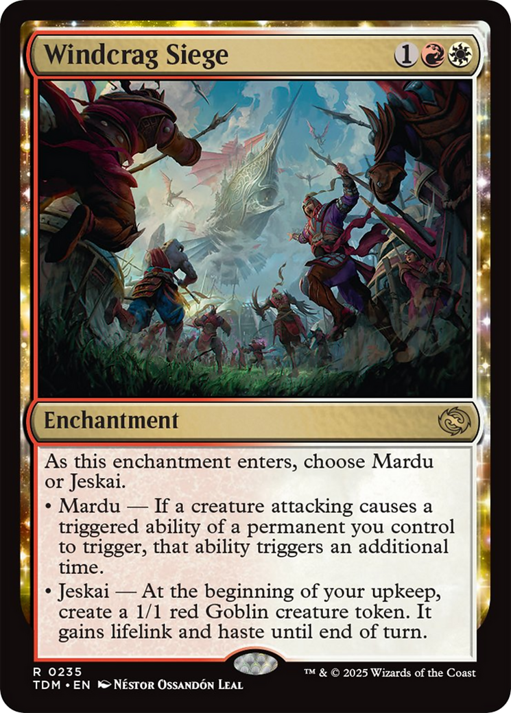 Windcrag Siege [Tarkir: Dragonstorm] | Deep Dive Games St. Marys