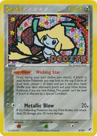 Jirachi (9/107) (Stamped) [EX: Deoxys] | Deep Dive Games St. Marys