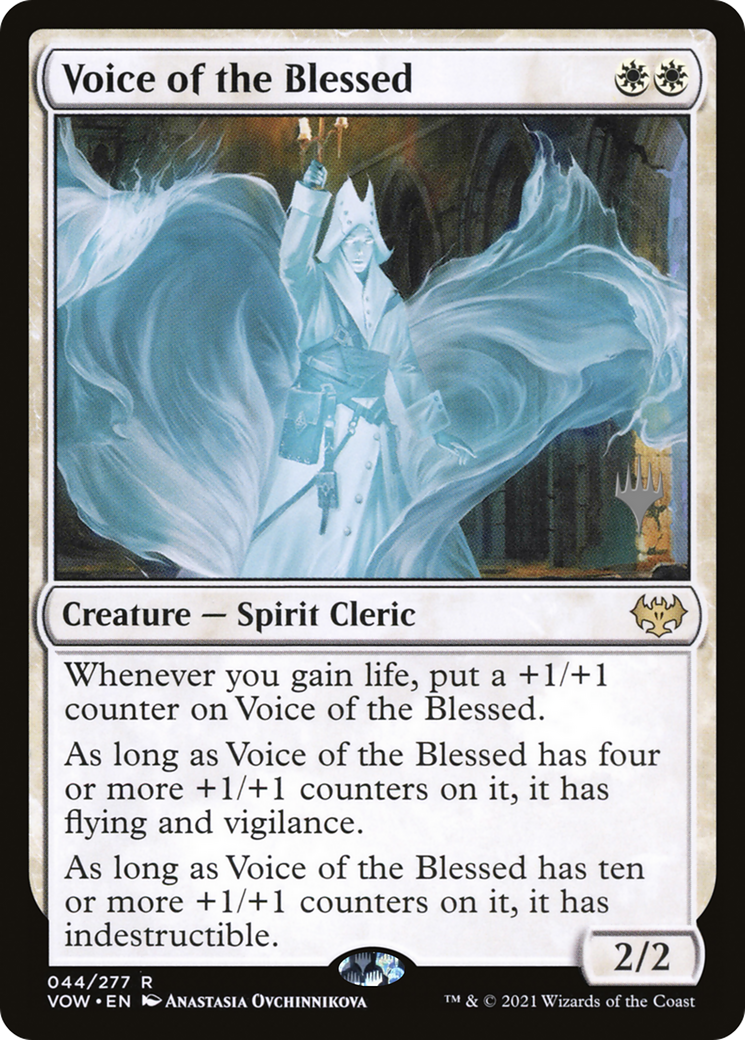 Voice of the Blessed (Promo Pack) [The Brothers' War Promos] | Deep Dive Games St. Marys