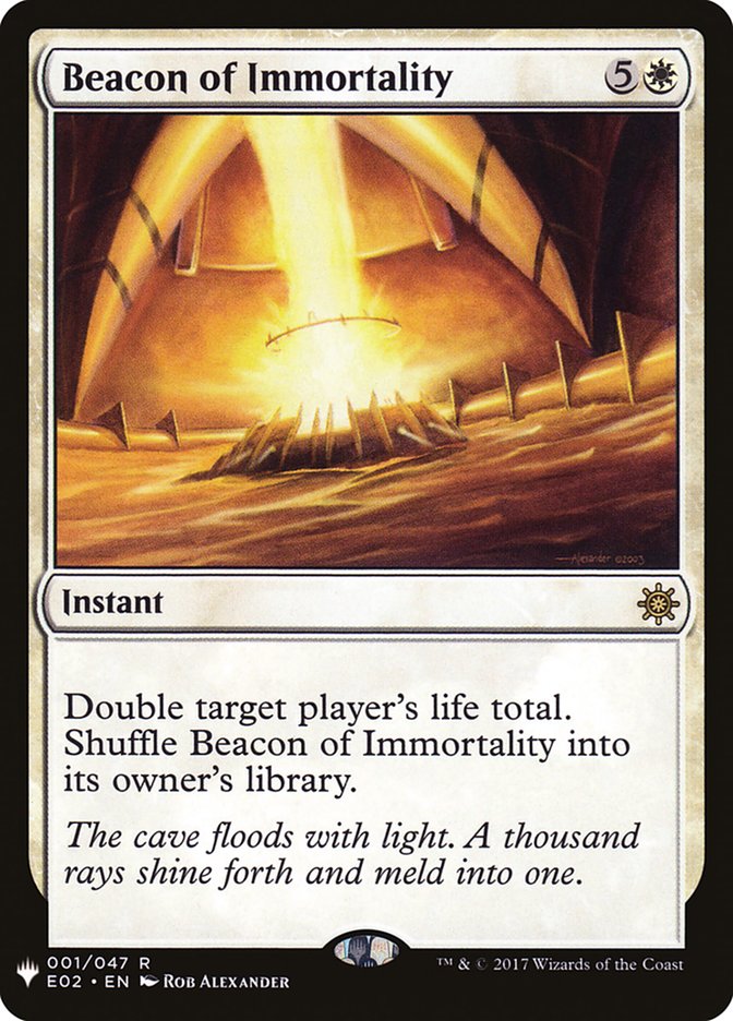 Beacon of Immortality [Mystery Booster] | Deep Dive Games St. Marys