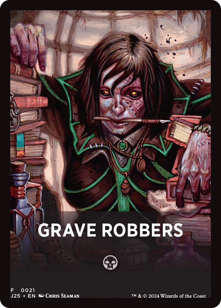 Grave Robbers Theme Card [Foundations Jumpstart Front Cards] | Deep Dive Games St. Marys