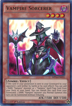 Vampire Sorcerer [MP14-EN151] Ultra Rare | Deep Dive Games St. Marys