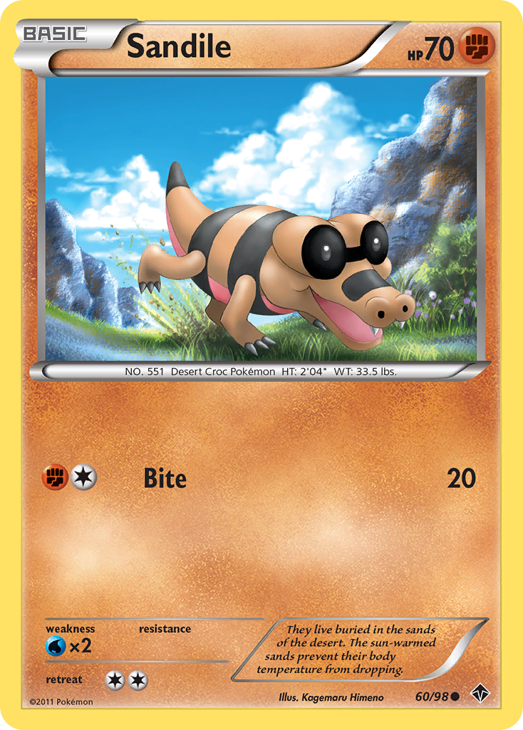 Sandile (60/98) [Black & White: Emerging Powers] | Deep Dive Games St. Marys