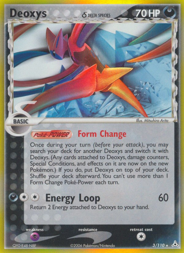 Deoxys (3/110) (Delta Species) [EX: Holon Phantoms] | Deep Dive Games St. Marys