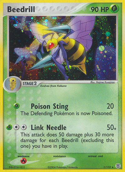 Beedrill (1/112) [EX: FireRed & LeafGreen] | Deep Dive Games St. Marys