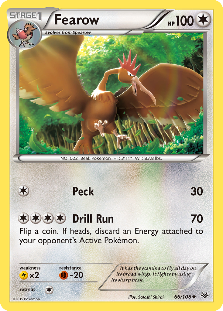 Fearow (66/108) [XY: Roaring Skies] | Deep Dive Games St. Marys