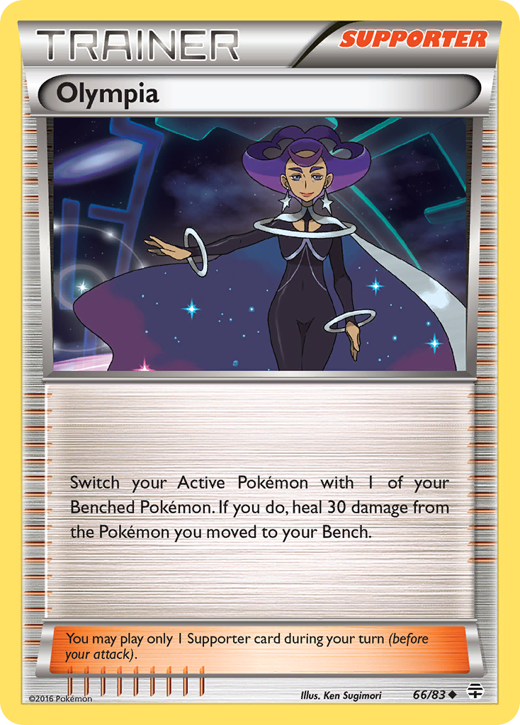 Olympia (66/83) [XY: Generations] | Deep Dive Games St. Marys