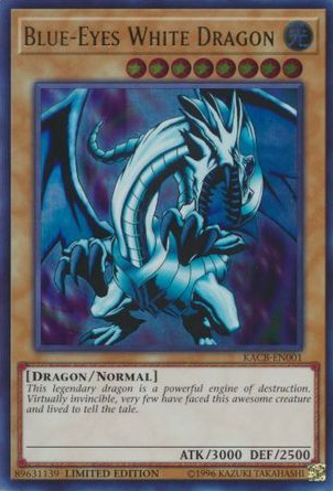 Blue-Eyes White Dragon (Oversized) [KACB-EN001] Promo | Deep Dive Games St. Marys