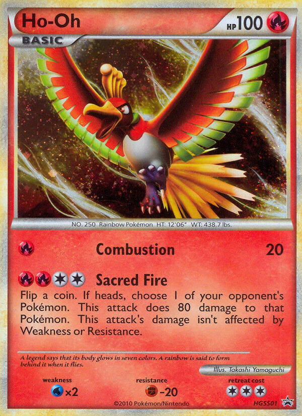 Ho-Oh (HGSS01) [HeartGold & SoulSilver: Black Star Promos] | Deep Dive Games St. Marys