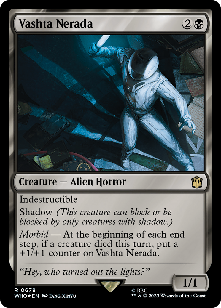 Vashta Nerada (Surge Foil) [Doctor Who] | Deep Dive Games St. Marys