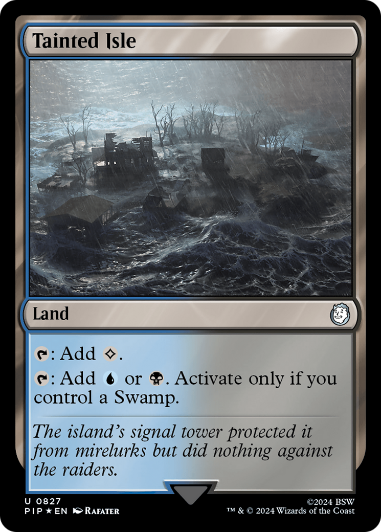 Tainted Isle (Surge Foil) [Fallout] | Deep Dive Games St. Marys
