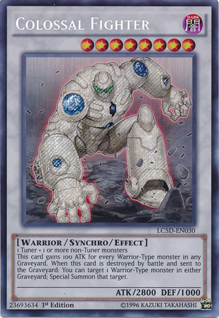 Colossal Fighter [LC5D-EN030] Secret Rare | Deep Dive Games St. Marys