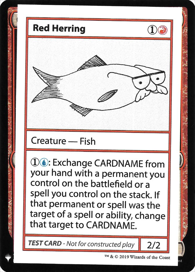 Red Herring [Mystery Booster Playtest Cards] | Deep Dive Games St. Marys