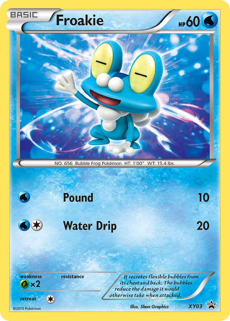 Froakie (XY03) [XY: Black Star Promos] | Deep Dive Games St. Marys