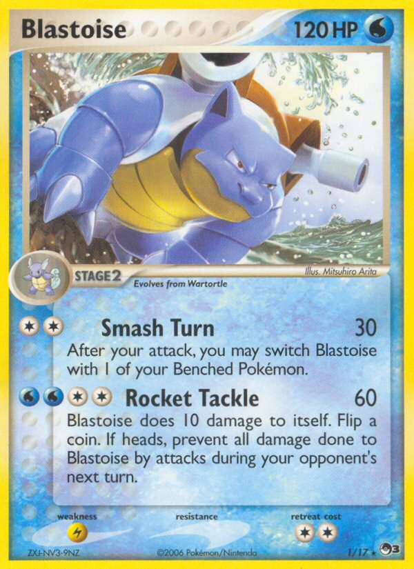 Blastoise (1/17) [POP Series 3] | Deep Dive Games St. Marys