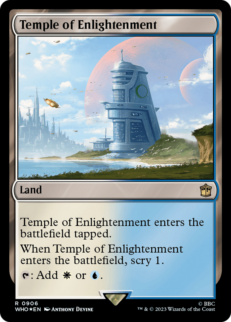 Temple of Enlightenment (Surge Foil) [Doctor Who] | Deep Dive Games St. Marys