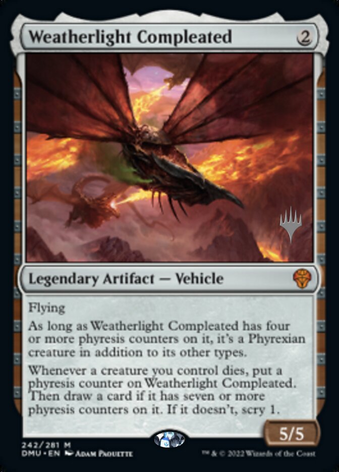 Weatherlight Compleated (Promo Pack) [Dominaria United Promos] | Deep Dive Games St. Marys