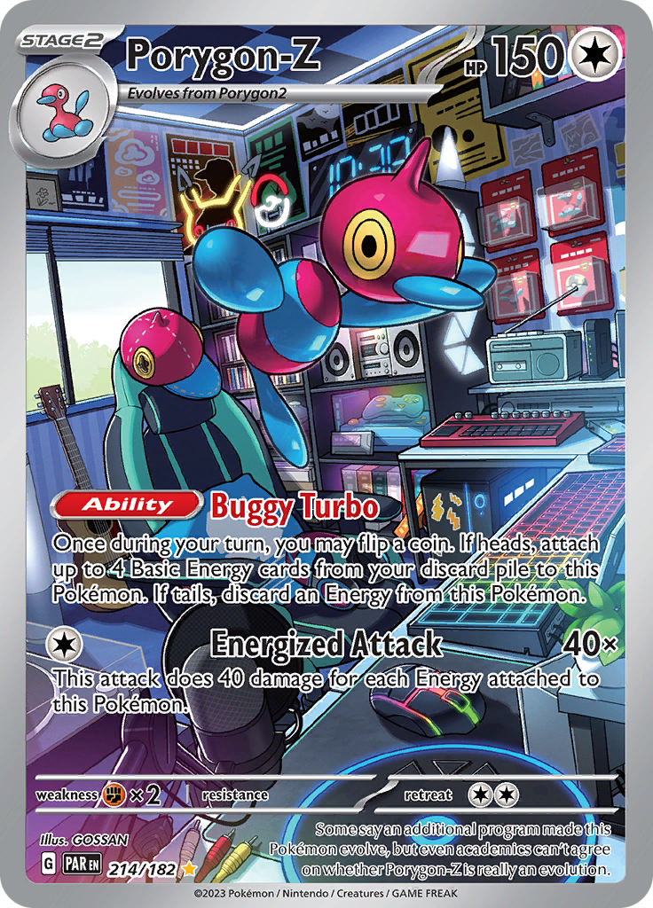 Porygon-Z (214/182) [Scarlet & Violet: Paradox Rift] | Deep Dive Games St. Marys