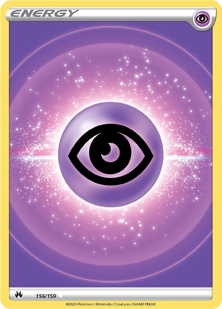 Psychic Energy (156/159) (Texture Full Art) [Sword & Shield: Crown Zenith] | Deep Dive Games St. Marys