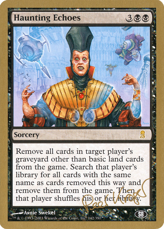 Haunting Echoes (Peer Kroger) (SB) [World Championship Decks 2003] | Deep Dive Games St. Marys