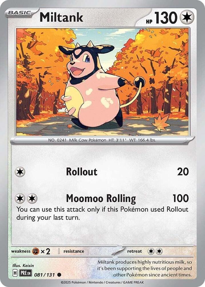 Miltank (081/131) [Scarlet & Violet: Prismatic Evolutions] | Deep Dive Games St. Marys