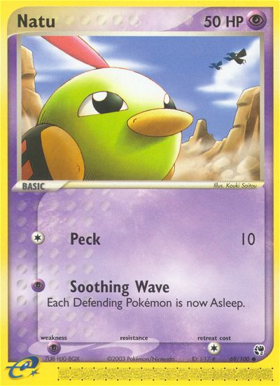 Natu (69/100) [EX: Sandstorm] | Deep Dive Games St. Marys