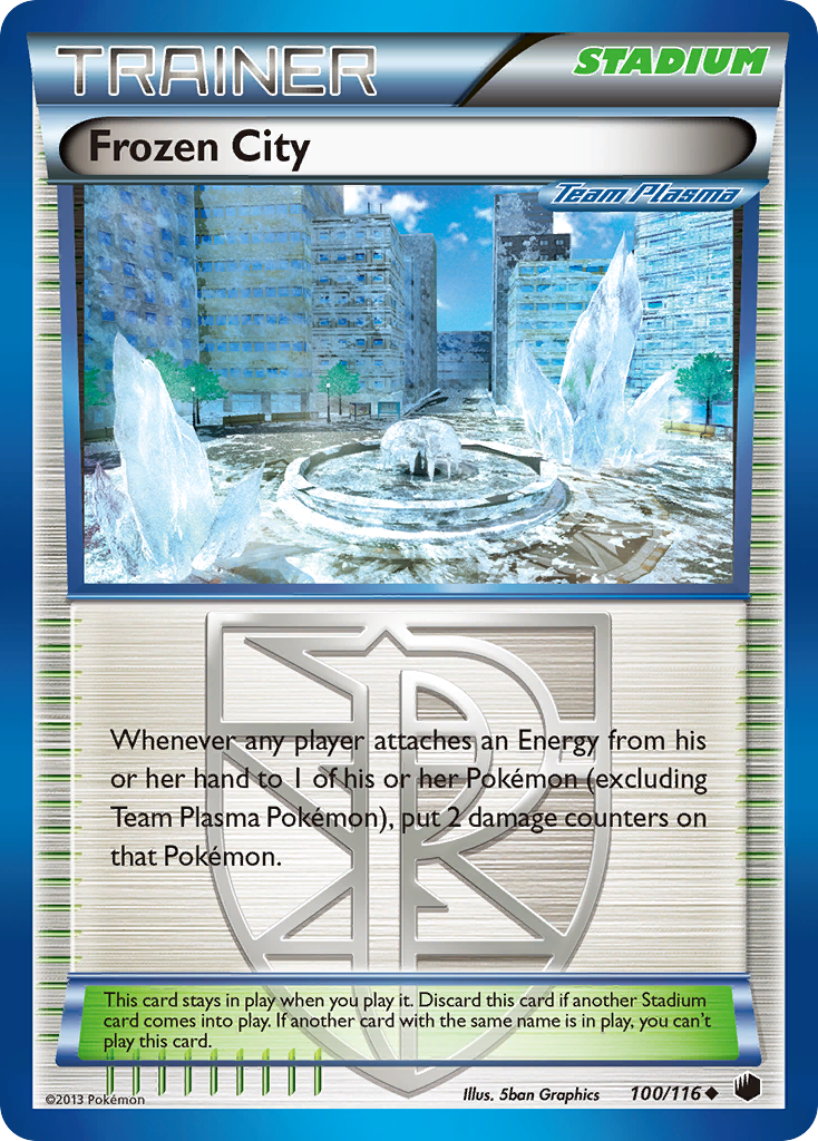 Frozen City (100/116) [Black & White: Plasma Freeze] | Deep Dive Games St. Marys