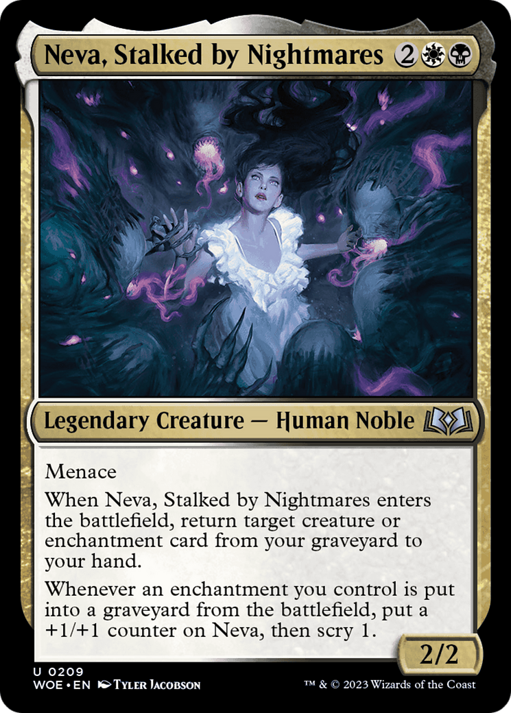 Neva, Stalked by Nightmares [Wilds of Eldraine] | Deep Dive Games St. Marys